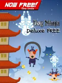 Dog Ninja - Puppy fly jump run Screen Shot 0