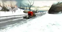 nieve camión carreras coches Screen Shot 8