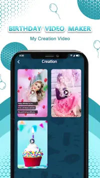 Birthday Video Maker with Song and Name Screen Shot 3