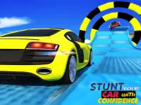 Illimité Stunt Car - Incroyables courses voitures Screen Shot 4