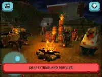 Zombie Survival Craft: Defense Screen Shot 1