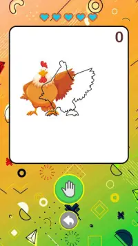 Catch the Chicken Game - Fun and exciting game Screen Shot 1
