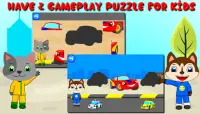 Paw Boom Kids Cartoon Car Puzzle - Pups Friends Screen Shot 1