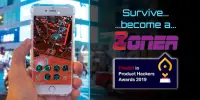 Zzoner - GPS Multiplayer Cyberpunk Game Screen Shot 0