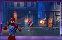 Spider Rope Iron Hero stickman City Town Fight Screen Shot 2