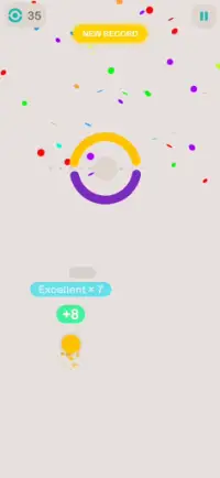 Color Throw Ball Circle – Switch Throw and Catch Screen Shot 2