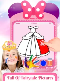 Pink Little Talking Princess Baby Phone Kids Game Screen Shot 1