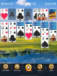 Classic Solitaire Card Game Screen Shot 11