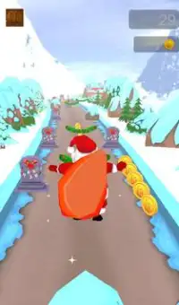 Santa Run 3D Screen Shot 2