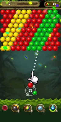 Bubble Shooter: Jungle Bubble Pop Free Screen Shot 8