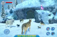 Ártico lobo sim 3d Screen Shot 10