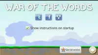 War of the Words (Free) Screen Shot 0