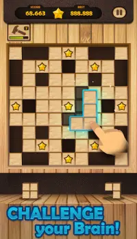 Blockudo - Classic Wood Puzzle Screen Shot 3