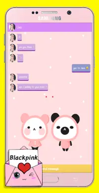 Blackpink Messenger! Chat Simulator Screen Shot 2