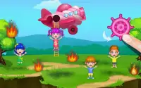 Baby Kitty Fireman: Hero Game Screen Shot 7