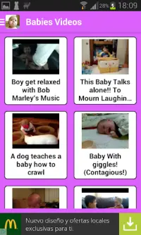 baby funny video cho WhatsApp Screen Shot 4