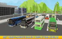 Blocky City Bus Driver SIM Screen Shot 4
