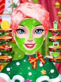 Christmas Girl Makeup Games For Girls Screen Shot 2