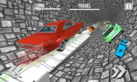 araba tüneli acele 3d: Sonsuz araba yarışı oyunu Screen Shot 3