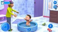 الأم الحقيقية محاكاة الحياة لعبة الأسرة الافتراضية Screen Shot 0
