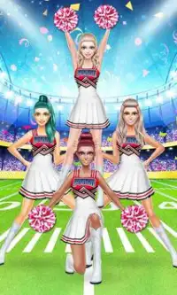 Cheerleader QUEEN - Girl Salon Screen Shot 2
