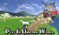Unicorn Horse Mountain Sim 3D Screen Shot 1