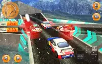 Highway Snow Rally -Car Stunt Screen Shot 1