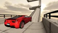 Sky Car Driving on Extreme Stunt Track Screen Shot 0
