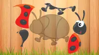 Puzzles for kids World of Insects Screen Shot 1
