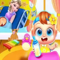 Game Nursery Baby Mommy Newborn Baby Care Screen Shot 5