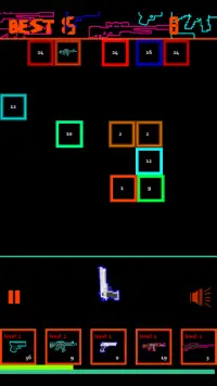 Gun Crash - Brick Breaking Game Screen Shot 2