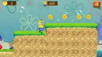 Sponge Adventure Run Screen Shot 2