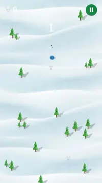 Snowball Falling Screen Shot 1