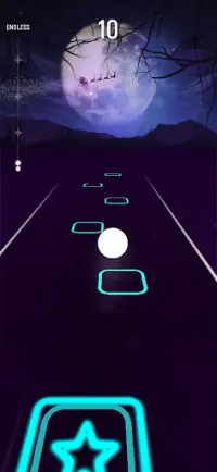 FNF Tiles Hop Music Game Ball - Neon EDM Rush Screen Shot 4