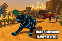 tijger simulator: stadsspel overleving RPG Screen Shot 9