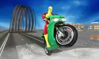 Incredible Superheros On Crazy Wheels Screen Shot 2