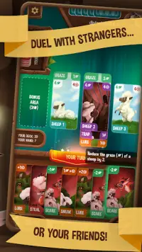 Sheeping Around: Strategy Card Game Screen Shot 2