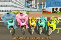 Super Hero Bike Parking 2018 Screen Shot 8