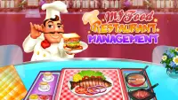 Minha gestão de restaurante de comida: jogo de his Screen Shot 4