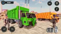 Garbage Clean Truck Driver Sim Screen Shot 4
