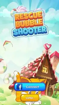 Rescue Bubble Shooter Screen Shot 0