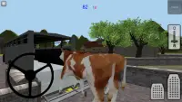 Farm Cattle Transporter 3D Screen Shot 1