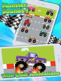 Monster Truck Games Easy Kids Screen Shot 8