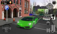 Mehrstufiger Sportwagen-Parkplatz simulator 2019 Screen Shot 1