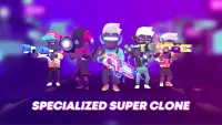 Super Clone: cyberpunk roguelike action Screen Shot 3
