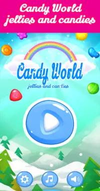 Candy World jellies and candies Screen Shot 1