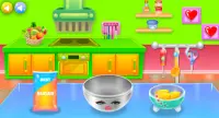 bolinhos coloridos que cozinham o jogo  crianças Screen Shot 2