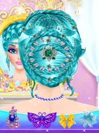 Salón de Belleza Princesa de Hielo - Juegos para N Screen Shot 2