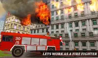 fire fighter truck simulator Screen Shot 4