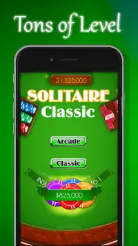 Classic Solitaire : Klondike Screen Shot 2